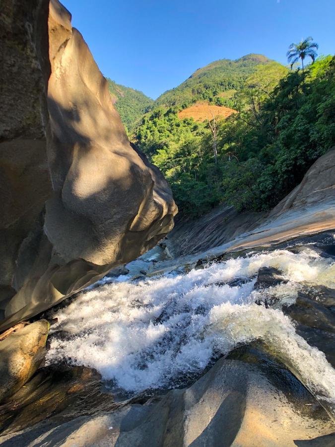 Parque Ribeirão - Cachoeira da Fumaça - Pousada Camping Santa Leopoldina Exterior foto