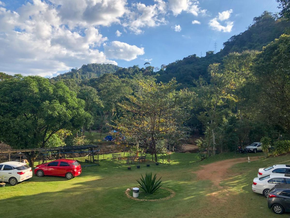 Parque Ribeirão - Cachoeira da Fumaça - Pousada Camping Santa Leopoldina Exterior foto